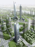 Elite Skyscraper with Posh Structure