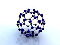 Buckminsterfullerene molecule