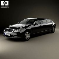 Mercedes-Benz S-Class W221 Pullman 2012
