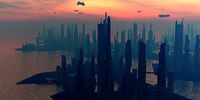 Scifi City Island