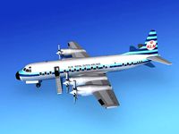 Lockheed L-188 Electra HP KLM Royal Dutch