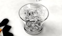 Ice on the Rock Ice and Shotglass
