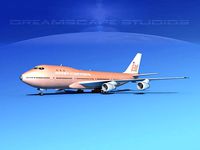 Boeing 747-100 Jumbo Jet Braniff Intl