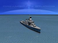 Sumner Class Destroyer DD695 USS Cooper