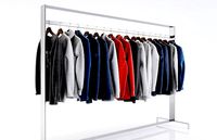 Various types of sweaters and hoodies