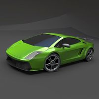Lamborghini Gallardo superleggera redesigned