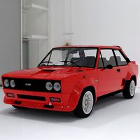 Fiat Abarth 131 Stradale sports car
