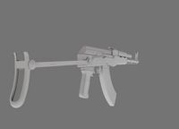 AK47U 3D Model