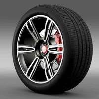 Bentley Continental GT wheel 2