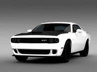 Dodge Challenger SRT Hellcat Supercharged LC 2015
