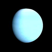 Animated Uranus Model