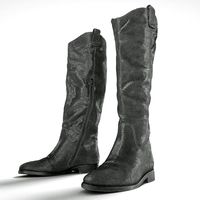 Black Snakeskin Boots