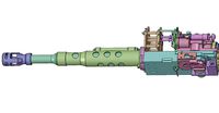 25 mm chain gun solid model