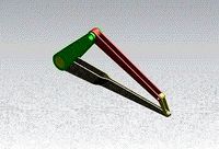 Four-bar mechanism by Catia v5 DMU Kinametics