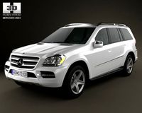 Mercedes Benz GL 2010 3D Model