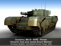 Churchill MK III AVRE