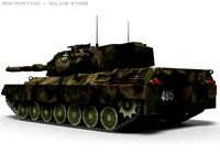 Tank Leopard 1A5 3D Model