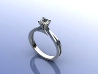 Engagement Ring 3D Model