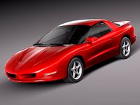 Pontiac Firebird Formula 19931997 3D Model