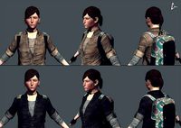 Messenger - Female Survivor Game Model