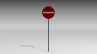 Do not enter sign