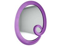 Owalne fioletowe LUSTRO kod LF196