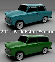 Trabant 601 estate saloon pack