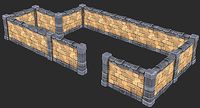 Modular Stone Wall