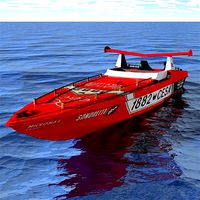 Offshore Racer Studio Max and obj