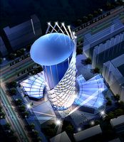 Modern Round Skyscraper