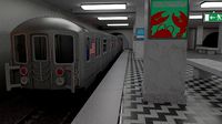 Subway Station with Train included