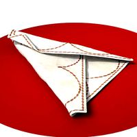 Table serviette foldable