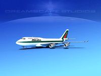 Boeing 747-400 Alitalia