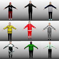 Low Poly Unrigged Bundle