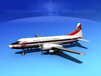 Convair CV-340 Braniff