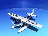 Cessna 182 Seaplane State Police