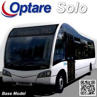 Optare Solo bus 9260 Length