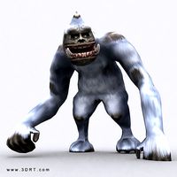 3DRT - Yeti monster2