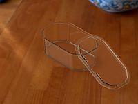 250 gr volume container and lid for butter