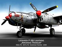 Lockheed P-38 Lightning - Arkansas Traveler