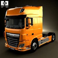 DAF XF Tractor Truck 2013