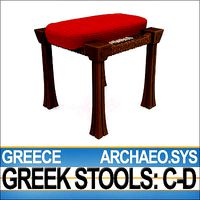 Greek Stools Set C D