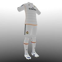 Real Madrid home soccer kit