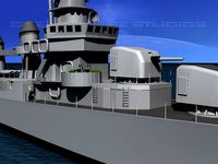 Fletcher Class Destroyer DD-475 USS Hudson