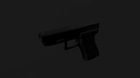 Glock-22 Low Poly