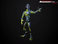 Alien Lowpoly rigged
