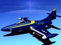 Grumman F9F-5 Panther Blue Angels