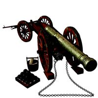 Venice Bronze Cannon XVII - XVIII Century - Culverin