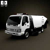 Isuzu NPR Road Cleaner 2011