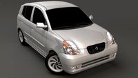 KIA Morning Car 3D Model